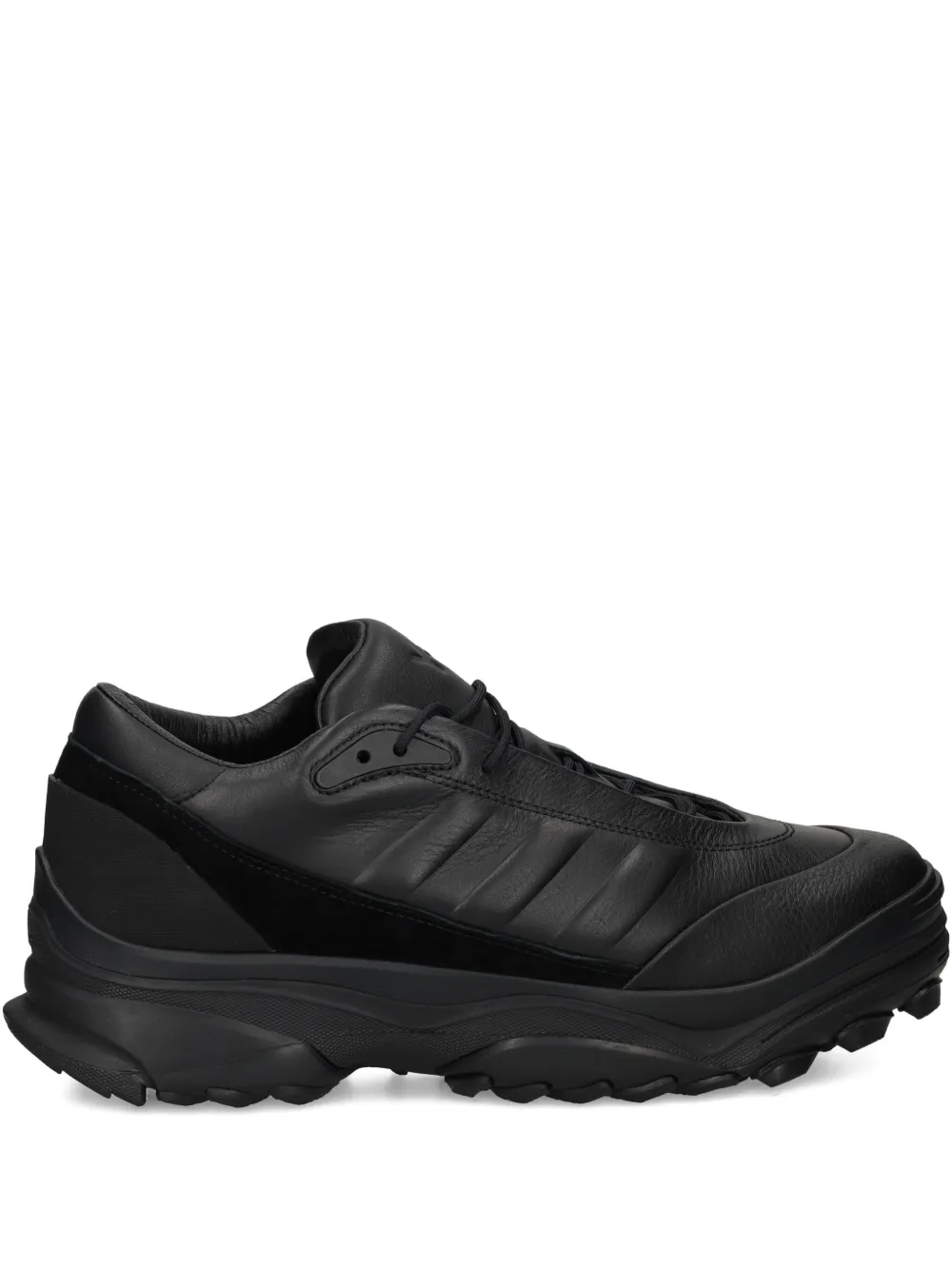 Y-3 GSG9 leather lace-up sneakers Black