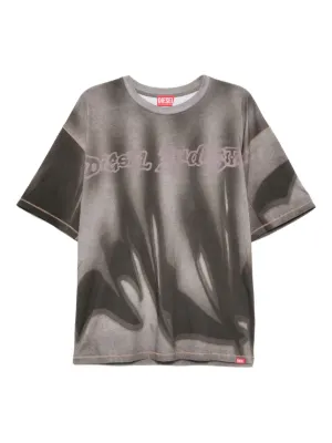Alexander Wang エンボスロゴ Tシャツ | グレー | FARFETCH JP