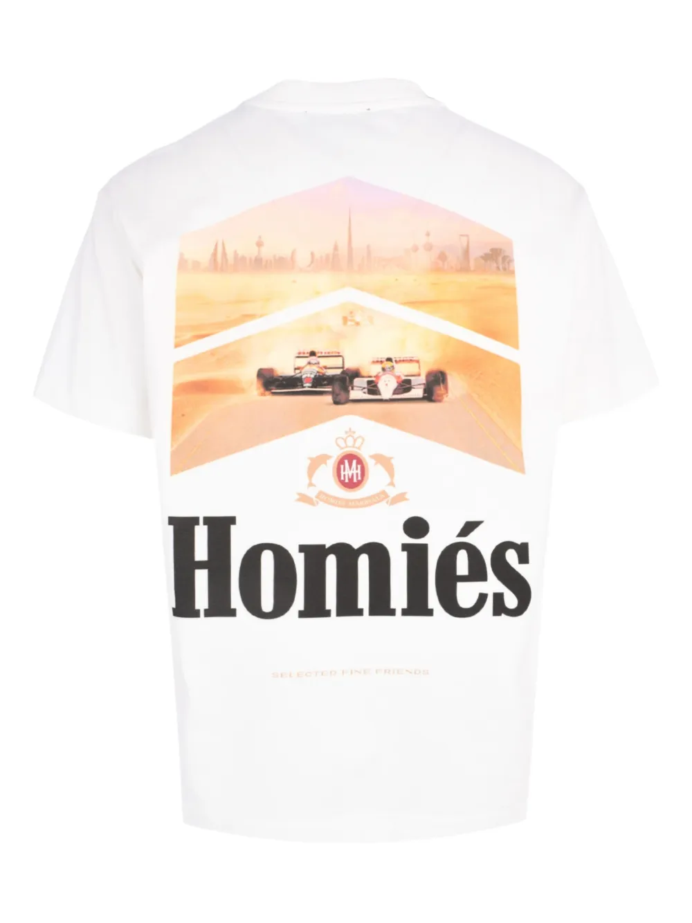 Homies Marbella Racing Gcc T-shirt In Gray