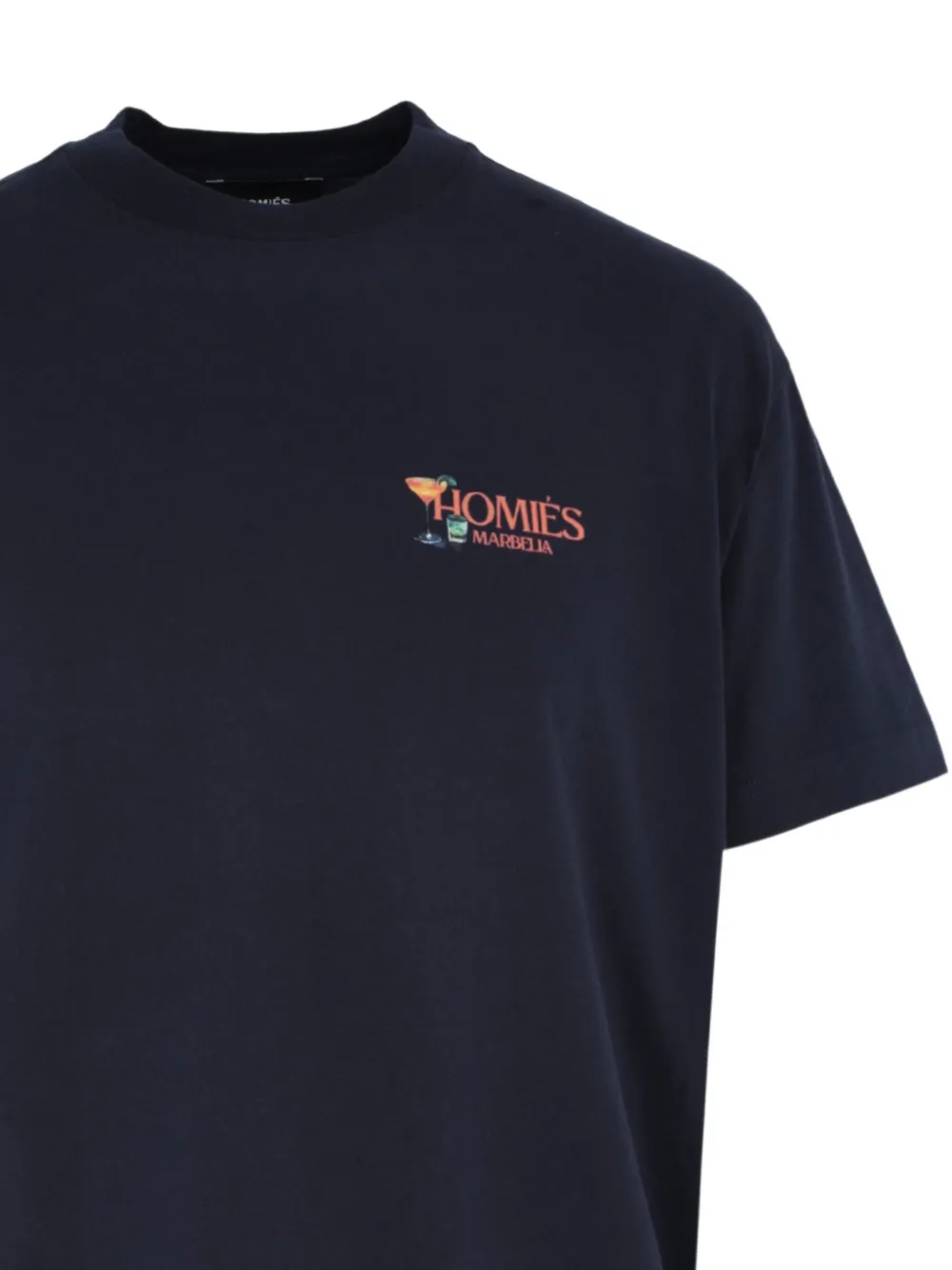 Homies Marbella Midnight Reflection T-shirt In Black