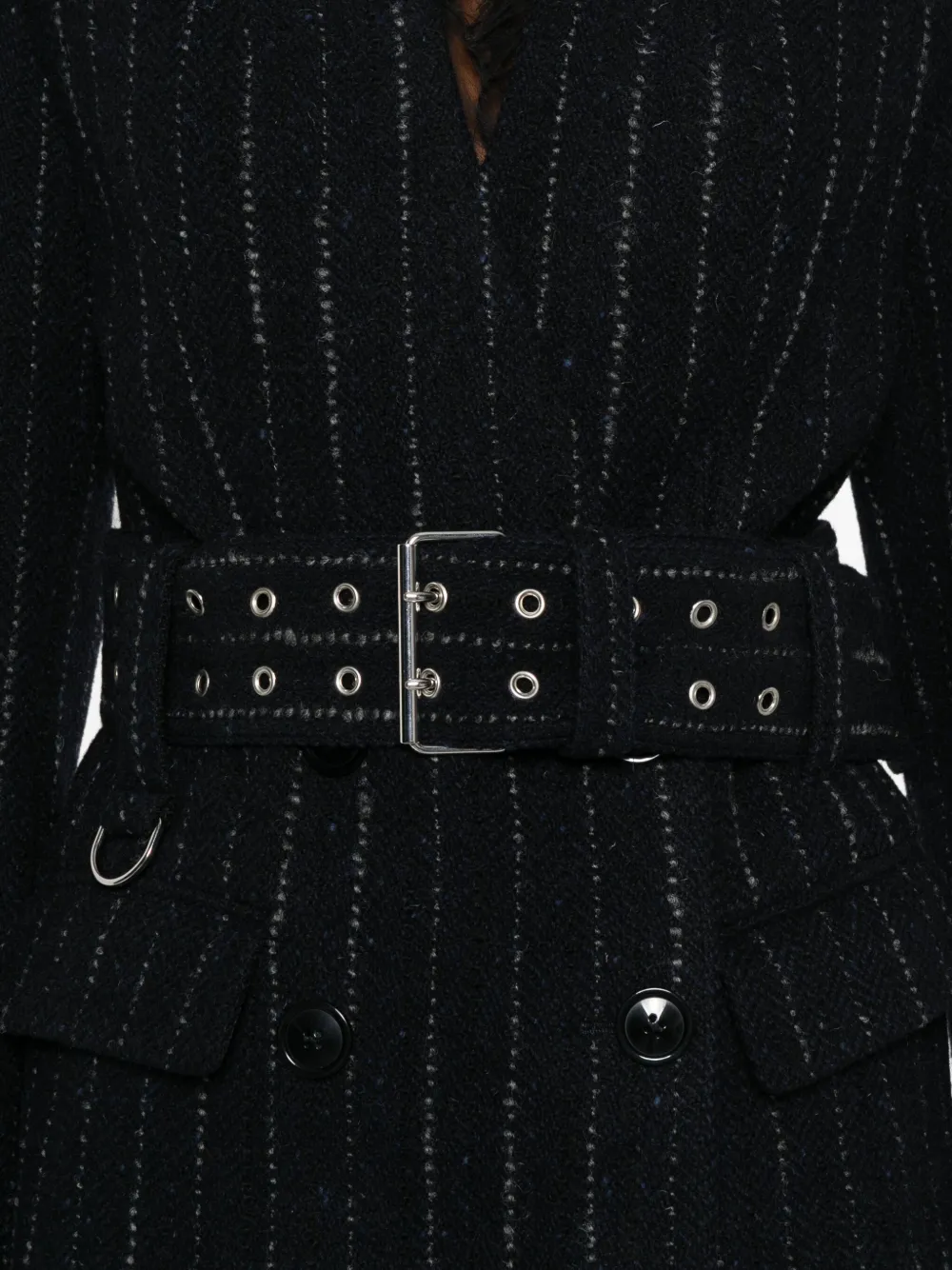 ISABEL MARANT Blazer met krijtstreep Blauw