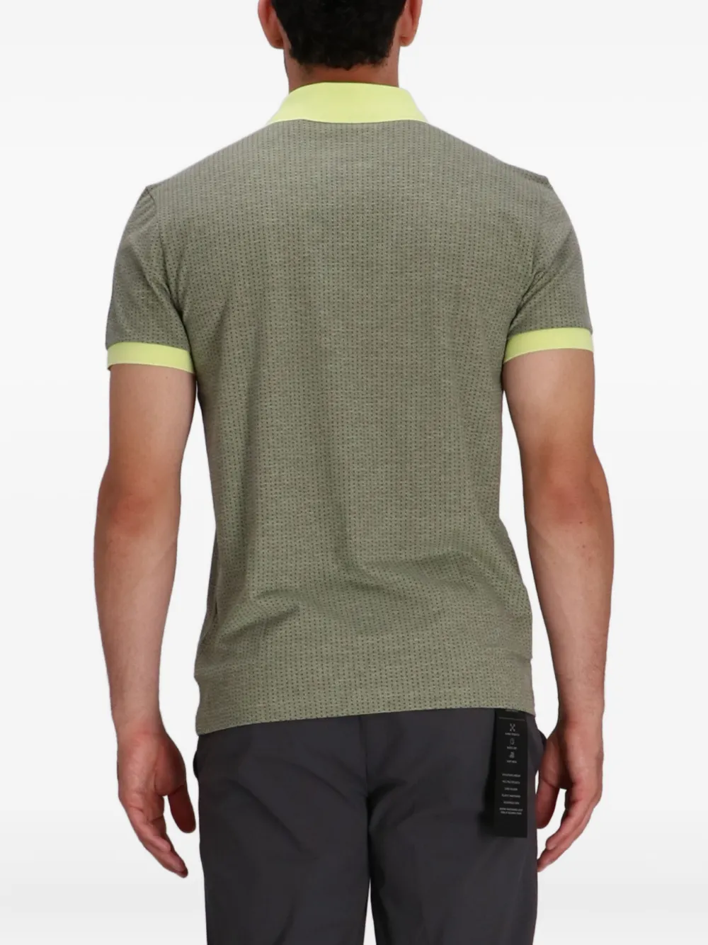 Hugo Boss Logo-embroidered Polo Shirt In Green
