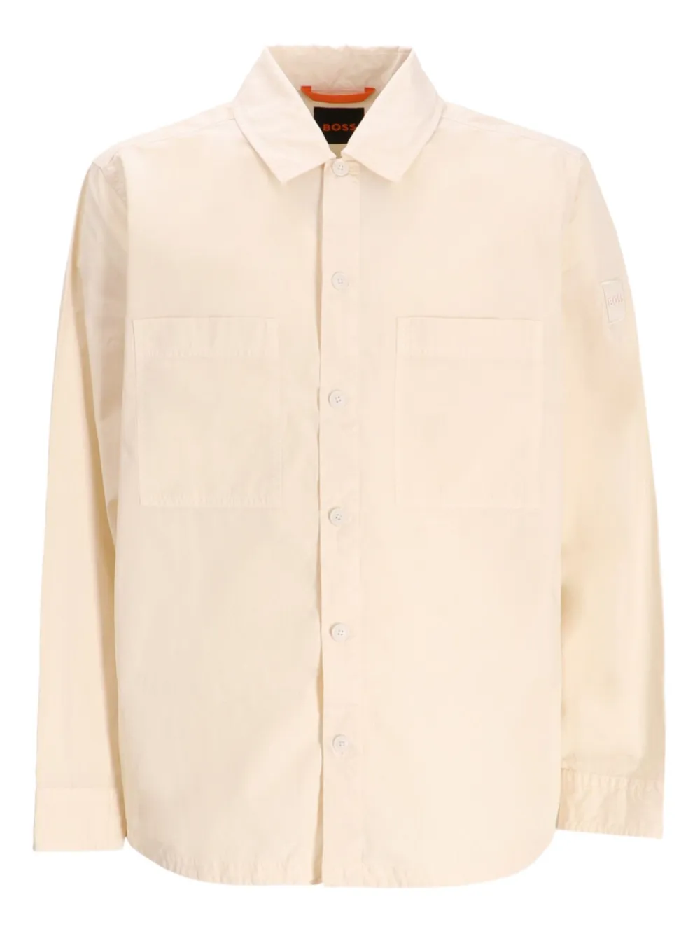 BOSS Camicia con taschino - Toni neutri