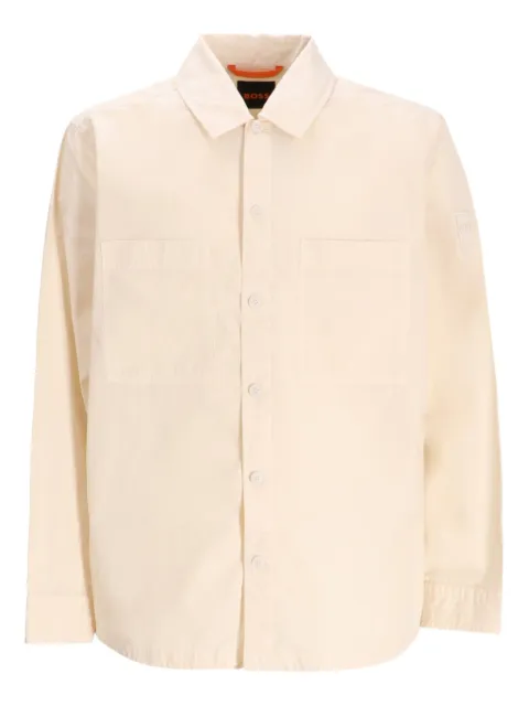BOSS patch-pocket shirt
