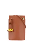 Loewe Pre-Owned 2010-2025 Calfskin Dice Pocket crossbody bag - Brown
