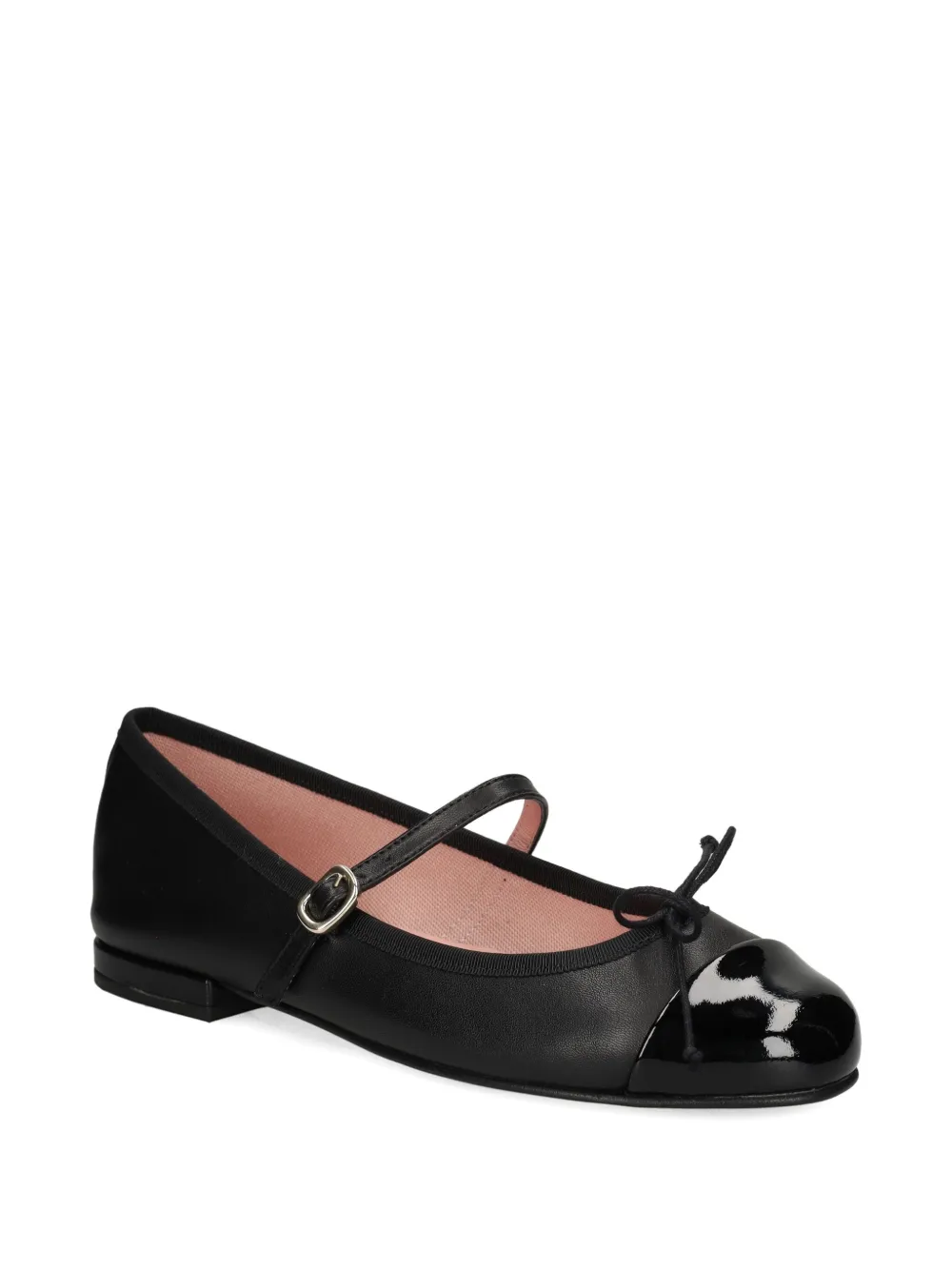 Pretty Ballerinas Irma cap-toe bow ballet flats | Image 2
