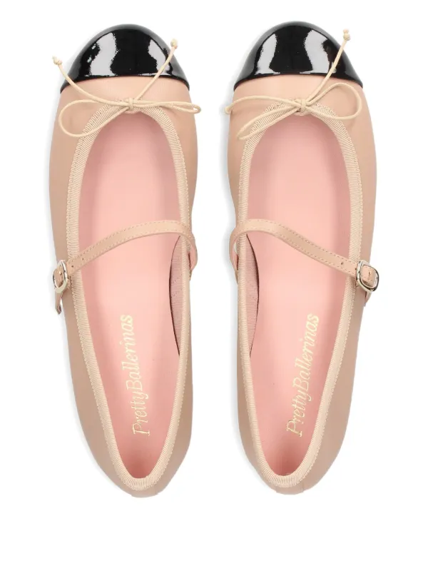 正規 販売 店 Pretty Ballerinas フラットシューズ ブラック/シルバー