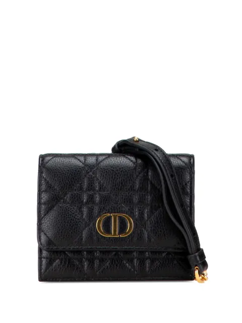 Christian Dior Pre-Owned 2024 Calfskin Cannage Caro Chain belt bag