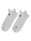 Y-3 logo-detail socks - White