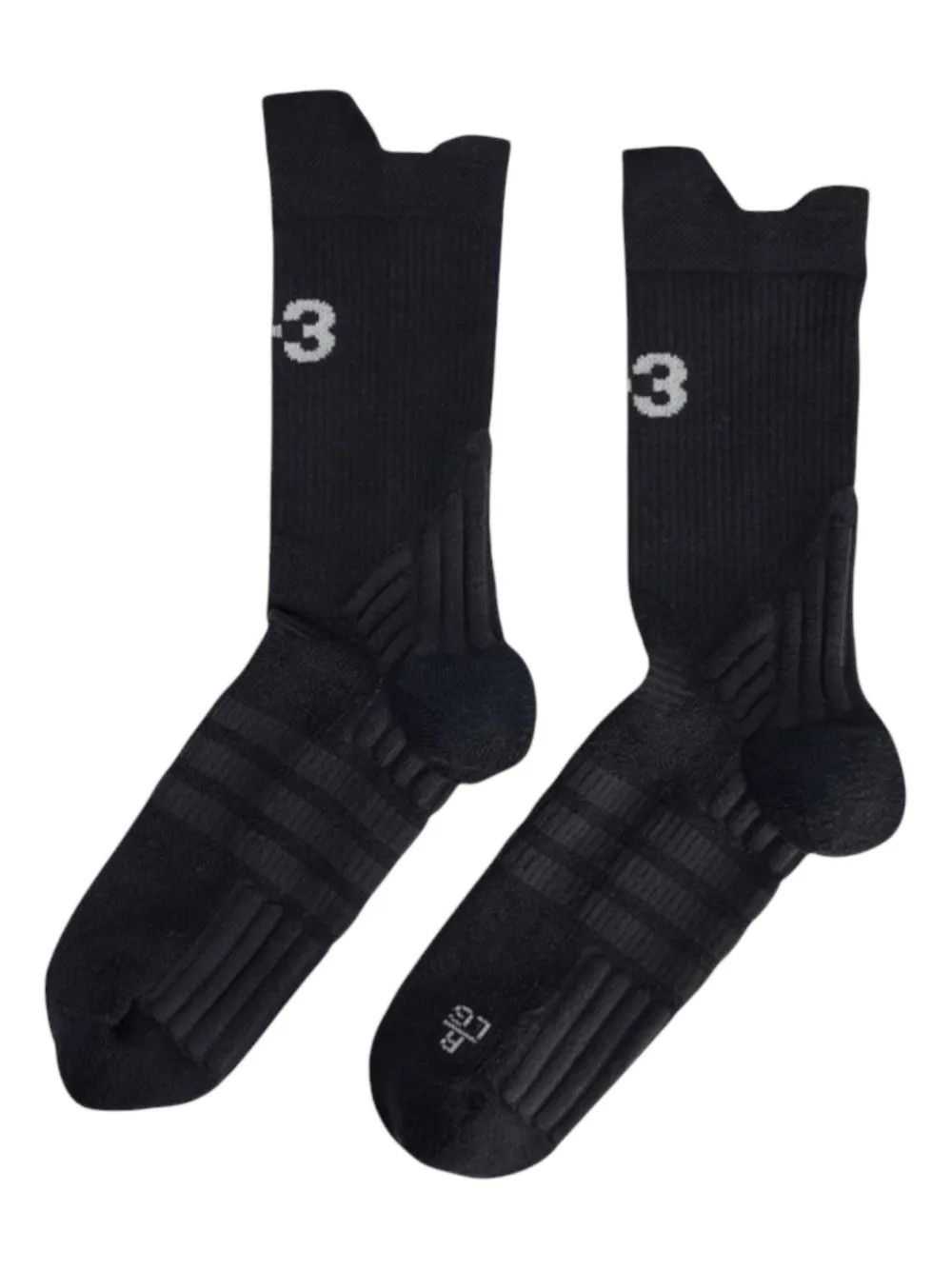 Y-3 logo-detail tennis socks | Black | Image 1