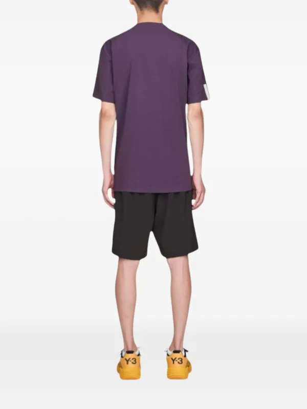 Y-3 ジップネック Tシャツ | パープル | FARFETCH JP