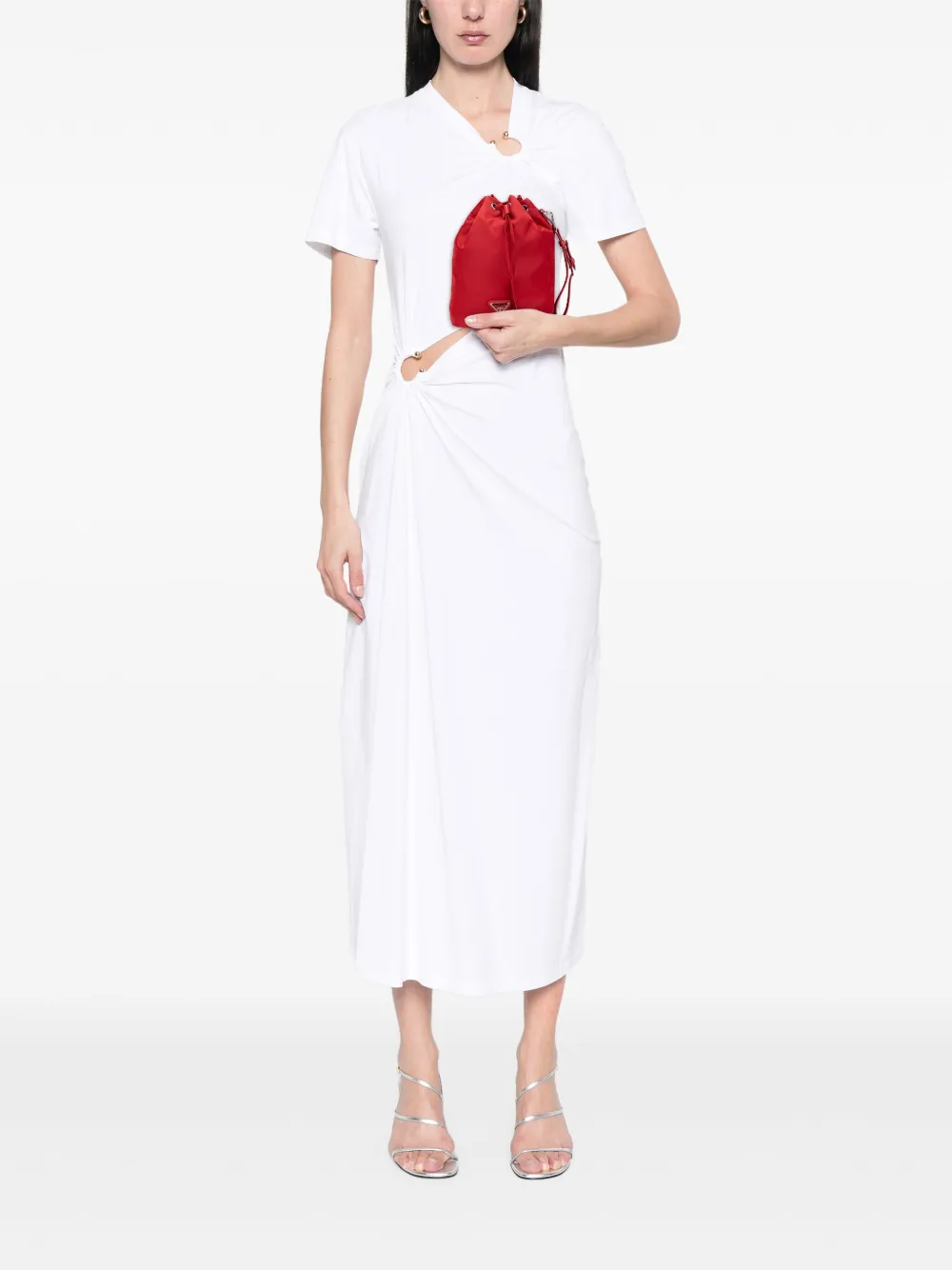 Prada Pre-Owned 2000-2013 Tessuto Drawstring Pouch bucket bag | Pre-Owned | Image 2