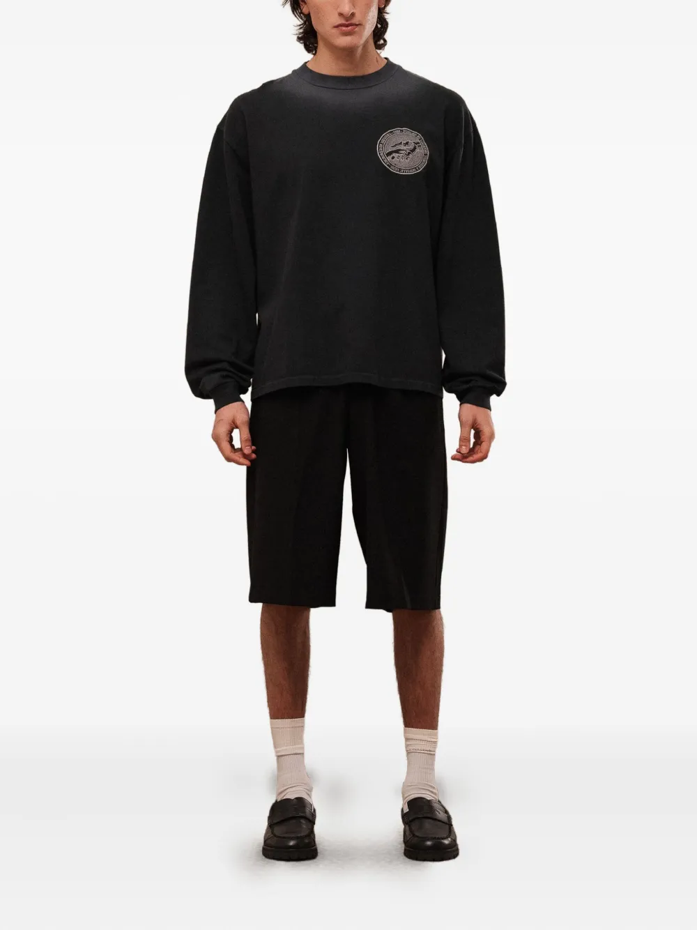 ROUGH. graphic-print long-sleeve T-shirt | T-Shirts | Image 2