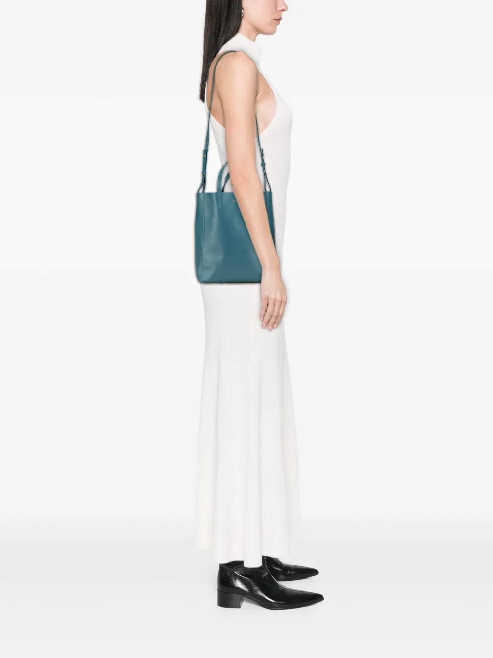 Celine Pre-Owned 2020 Small Grained Calfskin Vertical Cabas satchel | Pre-Owned | Image 2