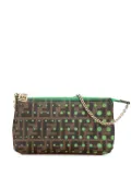 Fendi Pre-Owned 2010-2025 Zucca Spalmati Dots Chain Pochette shoulder bag - Brown