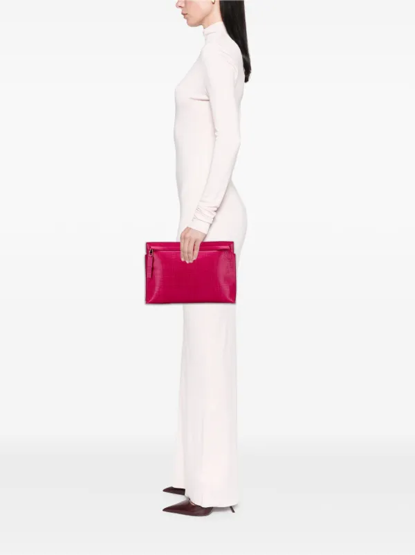 LOEWE ピンク クラッチバッグ ロエベ ショルダーバッグ/クラッチバッグ/ドローストリング