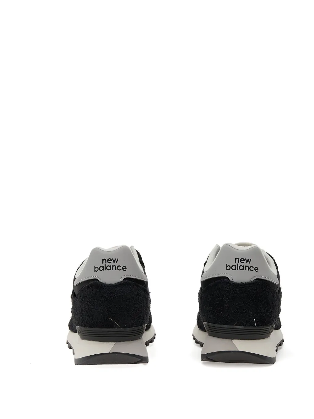 New Balance suede low-top sneakers Black