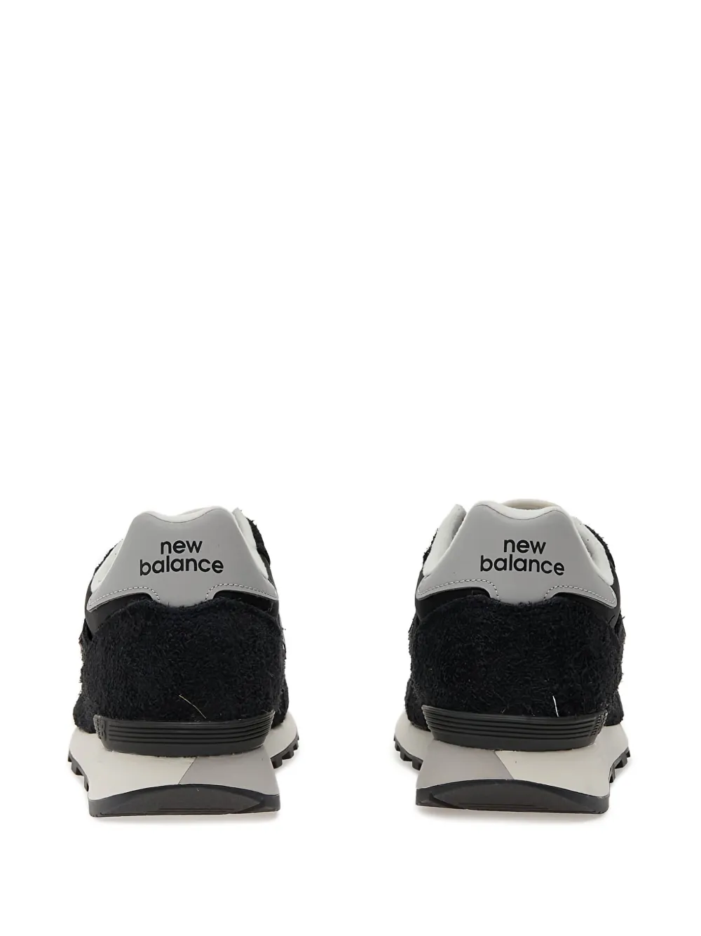 New Balance suede low-top sneakers Black