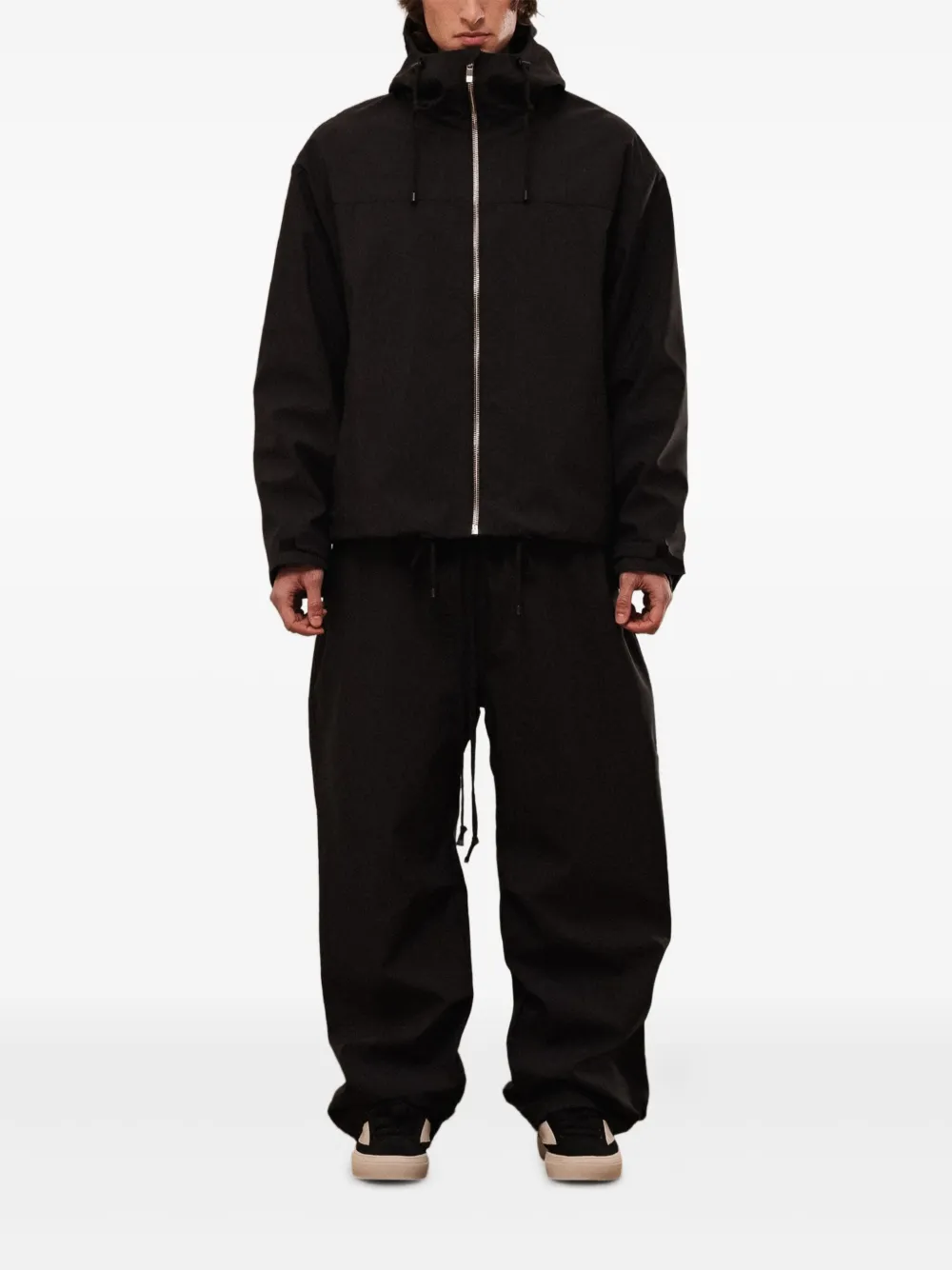 ROUGH. logo-print hooded jacket | Hooded Jackets | Image 2