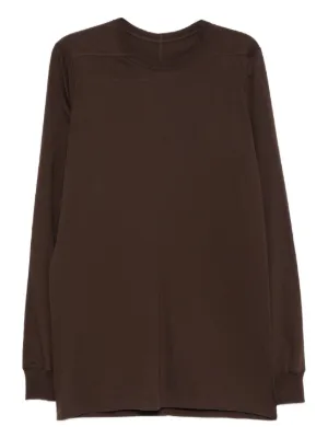 Rick Owens Surf long-sleeve Top | Brown | FARFETCH MY