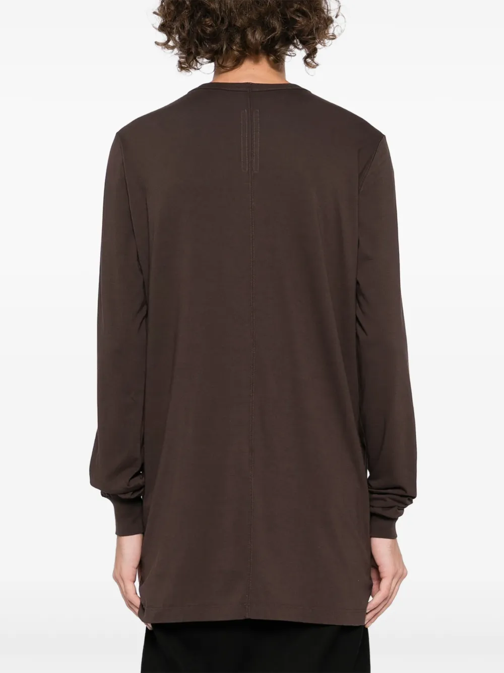 Rick Owens Katoenen T-shirt Bruin