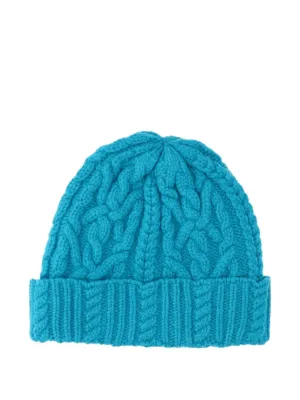Malo Cashmere Beanie | Blue | FARFETCH display picture 2