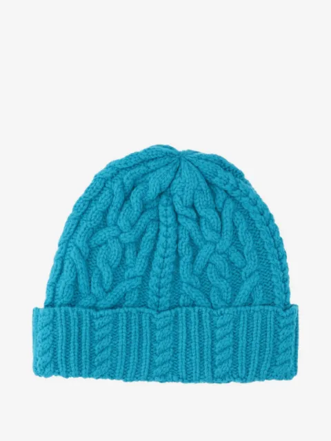 ASPESI bonnet en maille torsadée