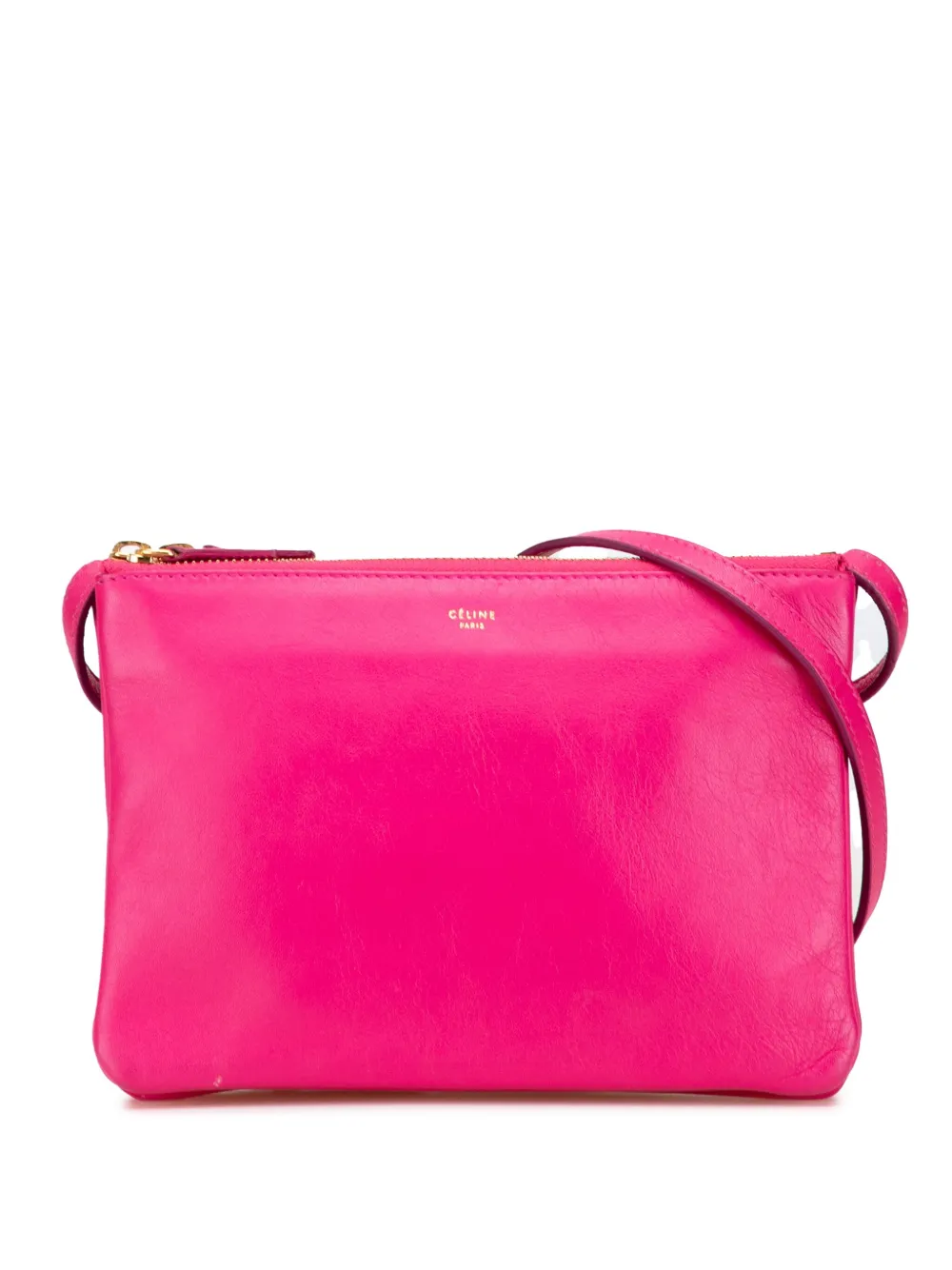Celine Pre-Owned 2011 Small Lambskin Trio crossbody bag | Pink | Image 1