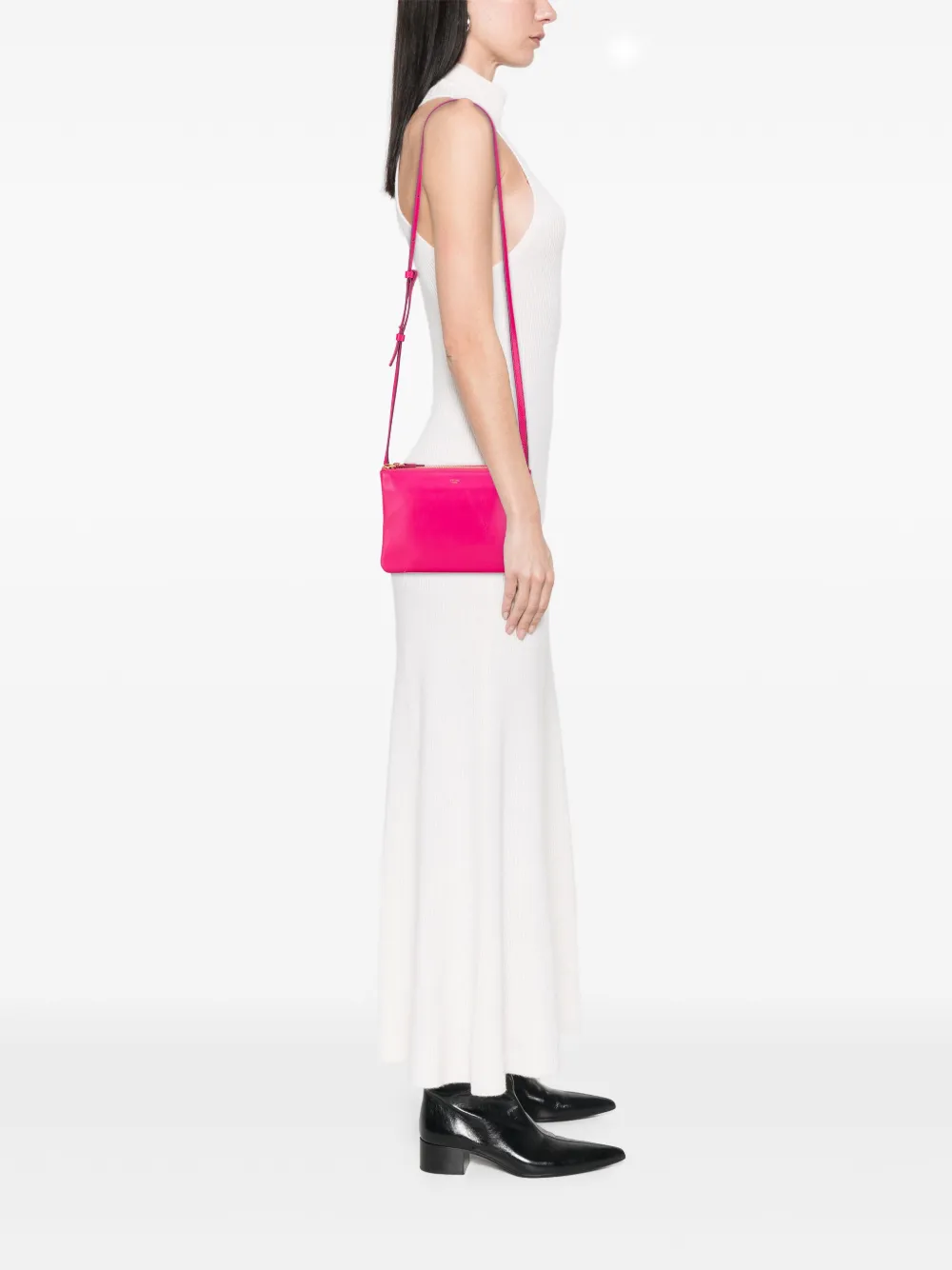 Celine Pre-Owned 2011 Small Lambskin Trio crossbody bag | Pre-Owned | Image 2