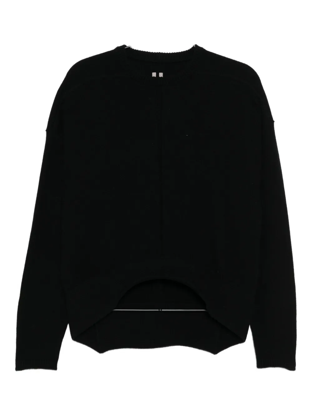 Rick Owens Round-neck Jumper In Black
