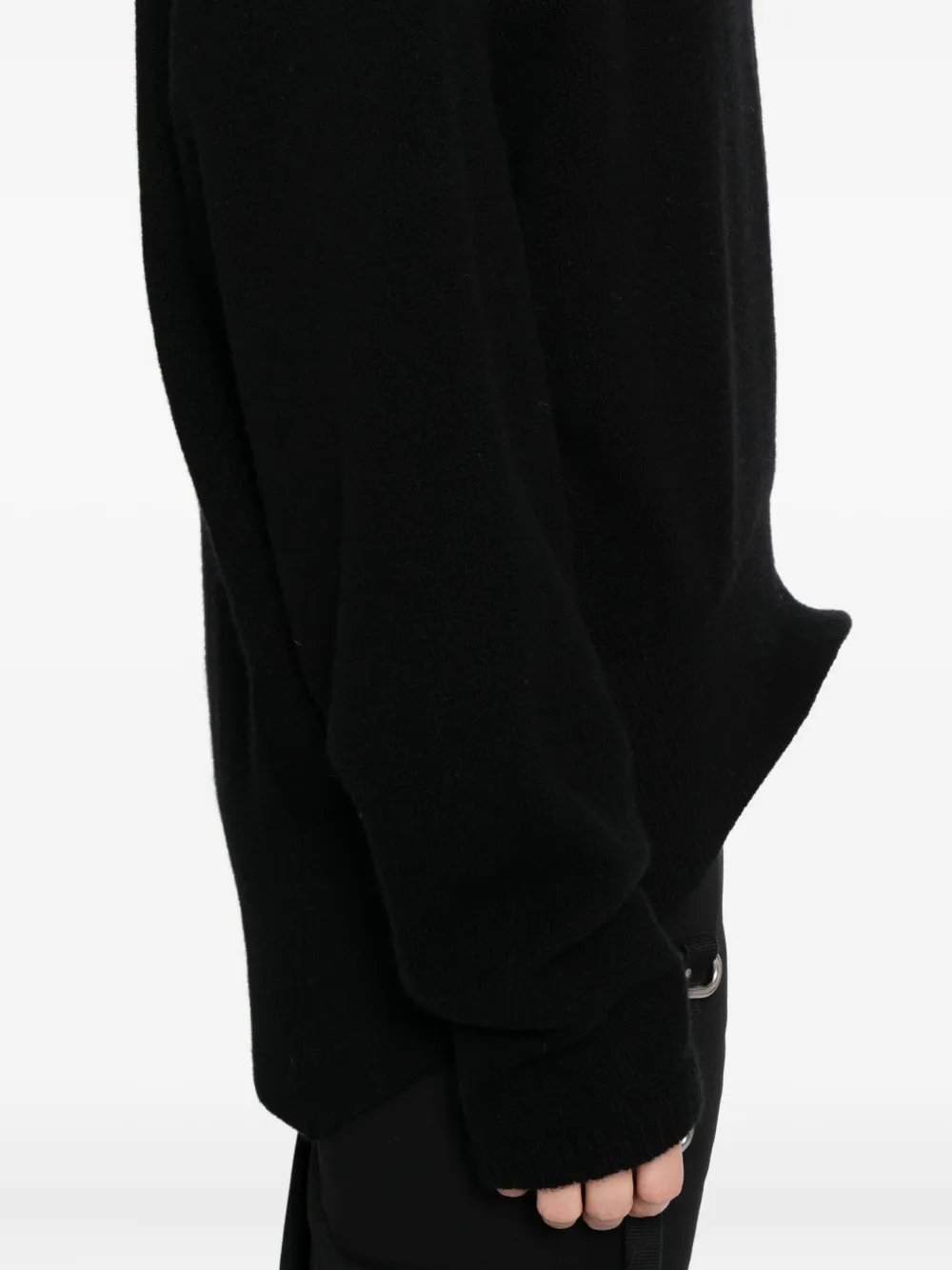 Rick Owens Round-neck Jumper In Black