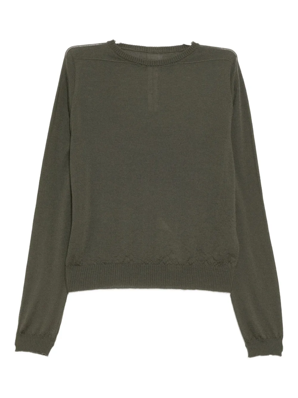 Rick Owens Biker Level Top In Green
