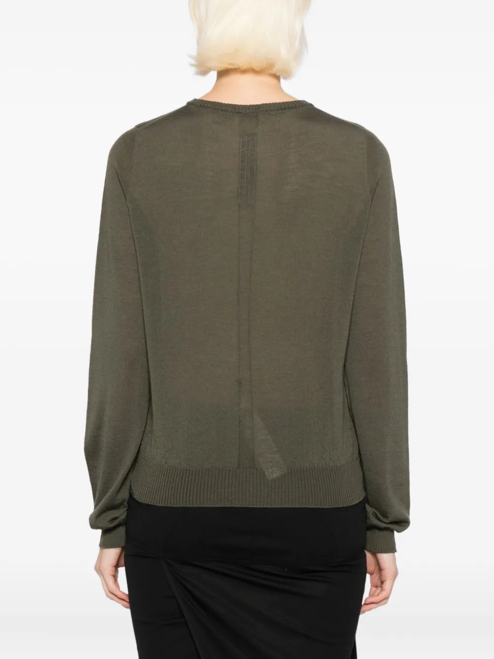 Rick Owens Biker Level Top In Green