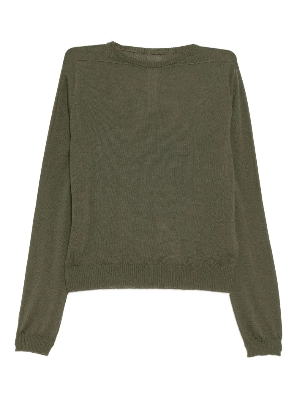 Rick Owens top biker | verde | Image 1