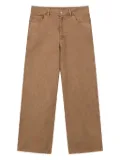 ROUGH. patch-pocket jeans - Brown