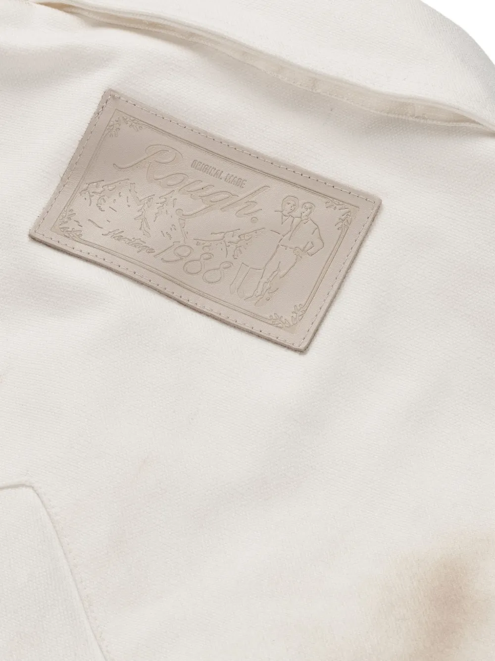 Rough Patch-pocket Shirt In Neutral