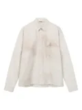 ROUGH. patch-pocket shirt - Neutrals