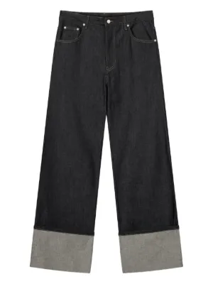 Stüssy Calça Jeans Big Ol' | Preto | FARFETCH BR