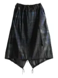 Y's patchwork pocket midi skirt - Blue