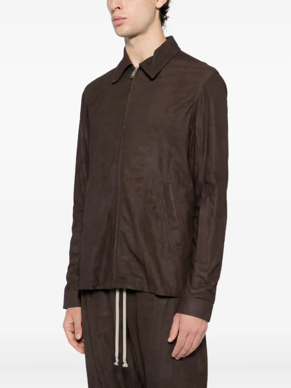 Rick Owens Brad ジャケット | ブラウン | FARFETCH JP
