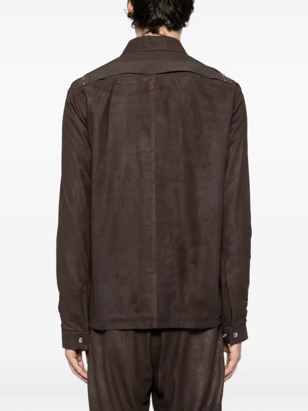 Rick Owens Brad ジャケット | ブラウン | FARFETCH JP