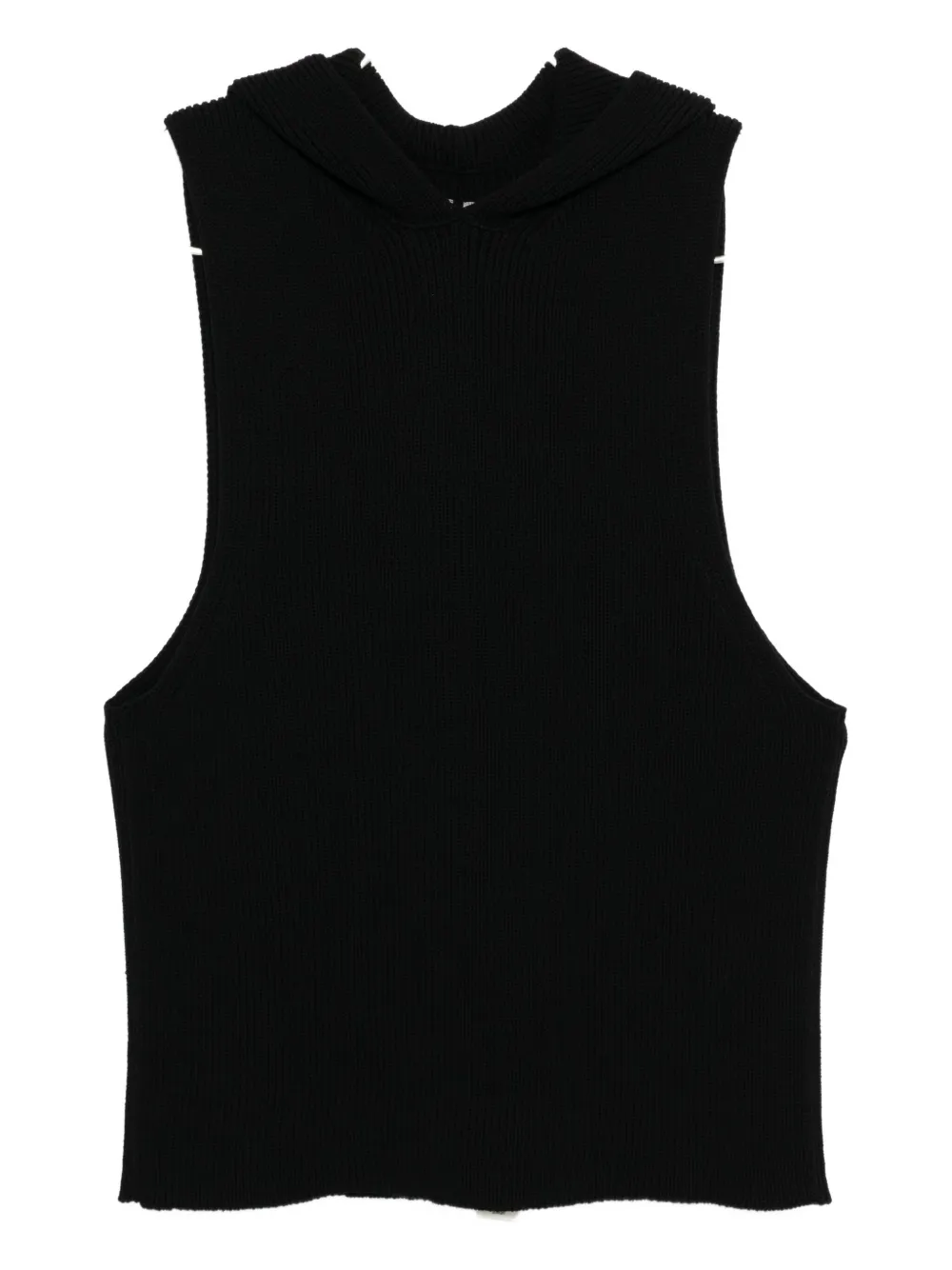 Rick Owens hooded tank | Black | Image 1