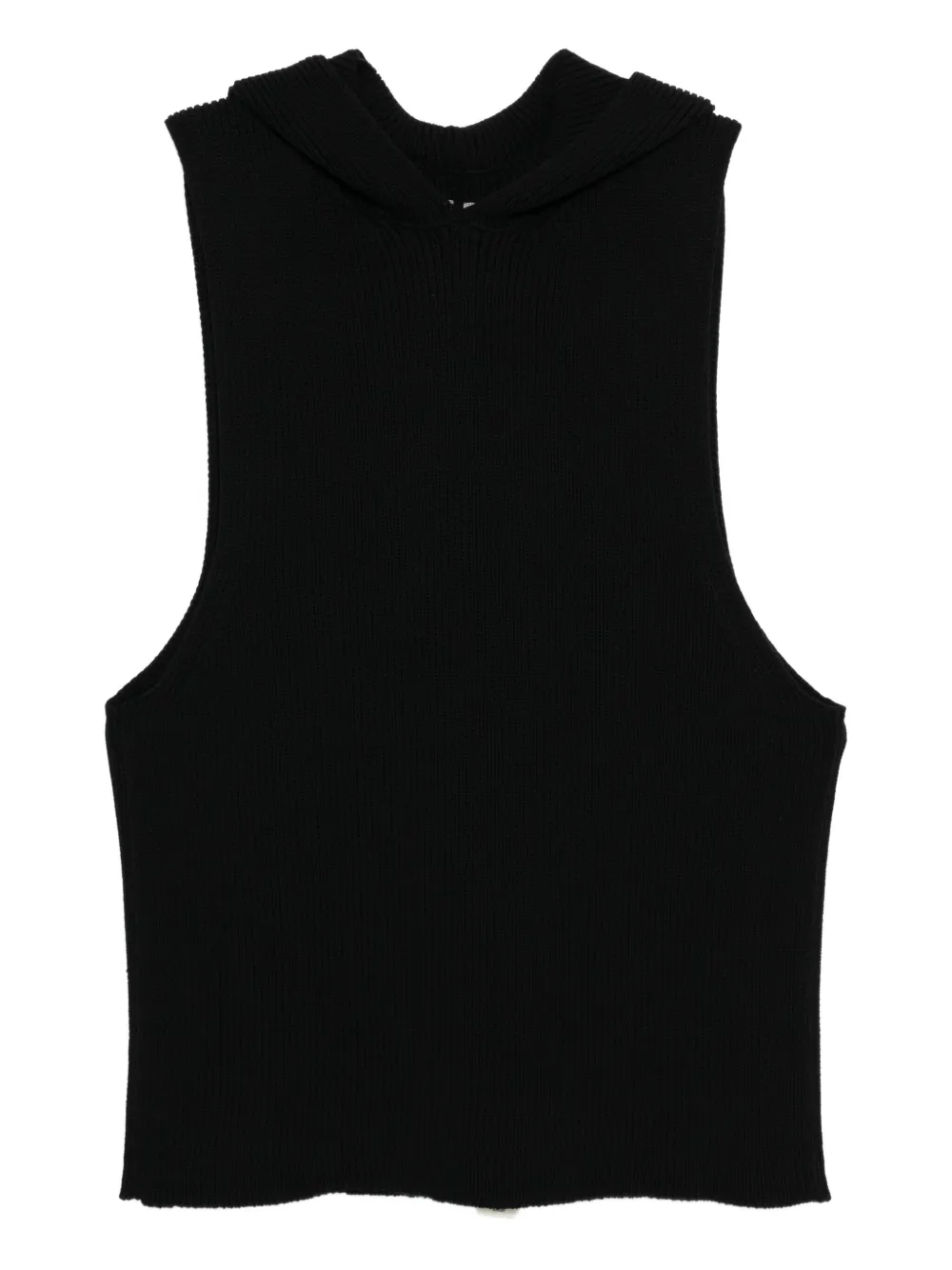 Rick Owens chaleco tejido | negro | Image 1