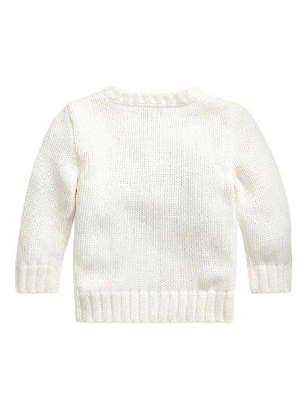POLO RALPH LAUREN KIDS flag-intarsia sweater | Knitwear | Image 2