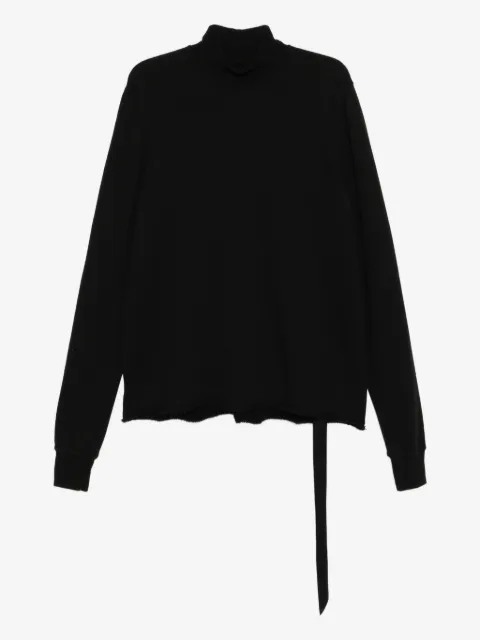 Rick Owens DRKSHDW sudadera con cuello alzado