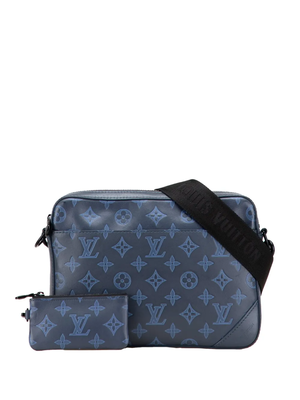 Louis Vuitton Pre-Owned 2020-2024 Monogram Shadow Duo Messenger