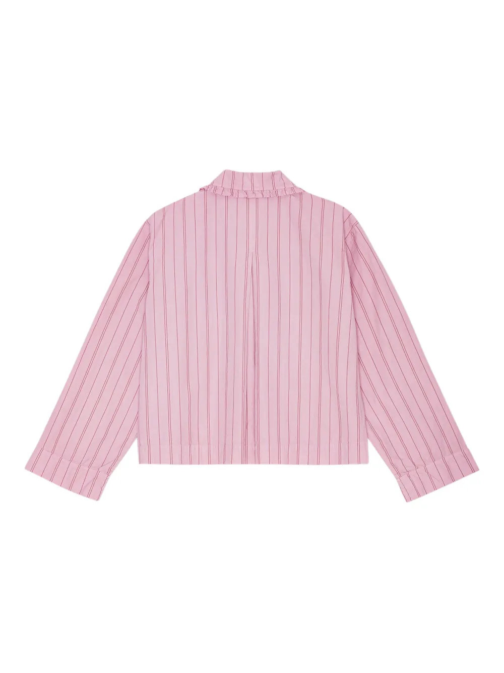 GANNI Gestreepte shirt Roze