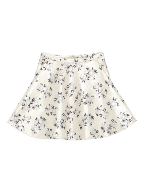 Alexander McQueen floral skirt