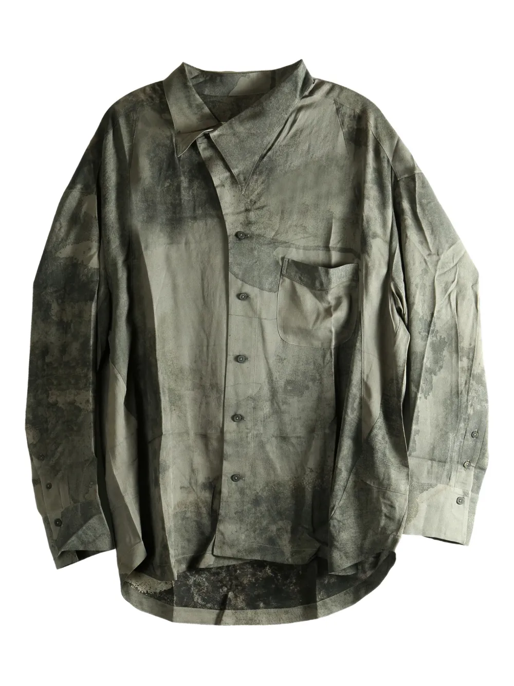 Ziggy Chen Pocket Buttoned Shirt In Multi