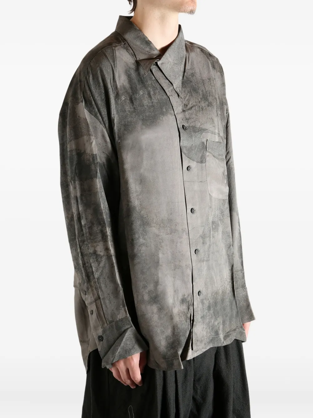 Ziggy Chen Pocket Buttoned Shirt In Multi